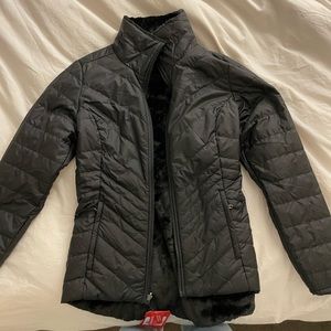 North face Mossbud insulated reversible jacket black S NWOT